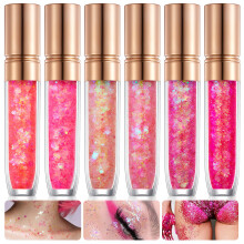 (Style F)Stage Makeup Glitter Gel With Laser Shine For Face And Body Highlighting Events