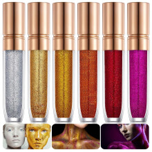 (Style D)Stage Makeup Glitter Gel With Laser Shine For Face And Body Highlighting Events