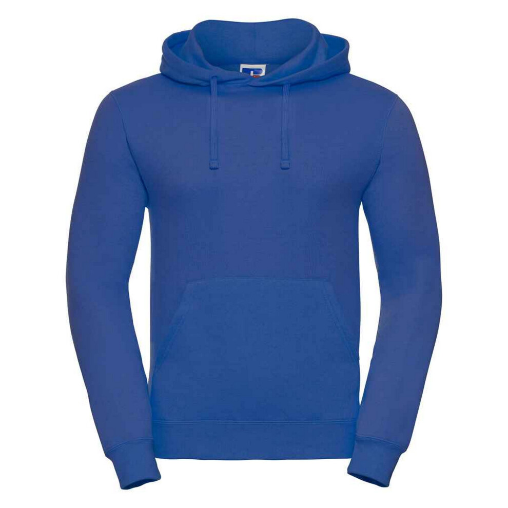 Russell (L, Bright Royal Blue) Mens Plain Hoodie