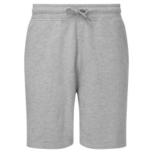 (S, Heather Grey) TriDri Mens Heather Sweat Shorts