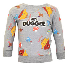 (4-5 Years, Grey/Multicoloured) Hey Duggee Boys Squirrel Club Long-Sleeved Sweatshirt