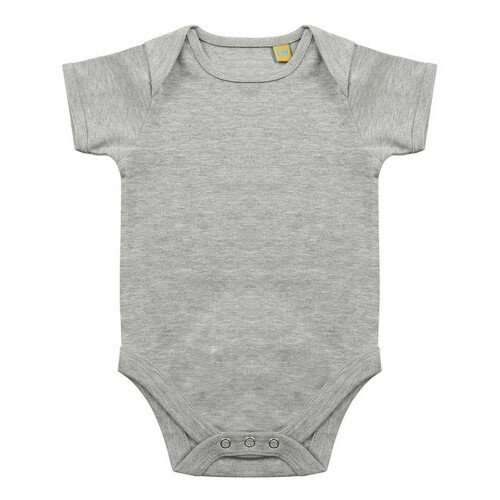 (0-3 Months, Heather Grey) Larkwood Toddler Short-Sleeved Bodysuit