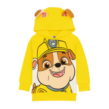 (3-4 Years, Yellow/Brown) Paw Patrol Childrens/Kids Rubble 3D Ears 3D Ears Hoodie