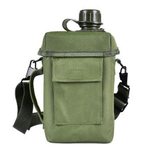 (Cpo) 2l Water Tactical Bottle With Heavy Duty Pe Material Suitable Suitable For Camping And Use Outdoor