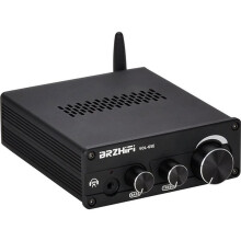 BRZHIFI Audio 65E Vacuum Tube Preamplifier BT5.0 Audiophile HIFI Headphone Preamp Treble and Bass Adjustment Stereo Amps US PLUG
