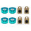 4pcs Filter +4pcs Dust Bag Compatible Compatible with  V10 Konical /  V10 Optic Vacuum Cleaner Accessories Replacement 1
