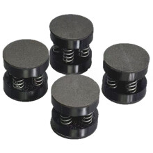 4 STK HiFi Schokspikes Aluminium Legering Veer Dempingspad voor Audio CD HiFi Versterker Luidspreker Draaitafel Speler