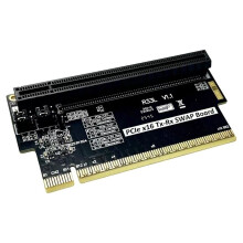 PCIe 4.0 X16 Tx-Rx voor Card Swap Board voor voor Jetson AGX XAVIER PCI-Express Gen4 Gen3 Signaaluitwisselingskaart