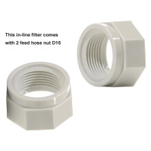 280 380 Pool Cleaner Filter Assembly 48-080 med 2 Matarslangmuttrar D15 Ersättning för för In- Filter