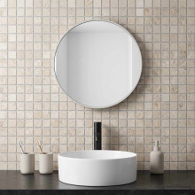 vidaXL Mosaikfliesen Creme 30 x 30 cm Marmor