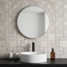 vidaXL Mosaikfliesen Creme 30 x 30 cm Marmor