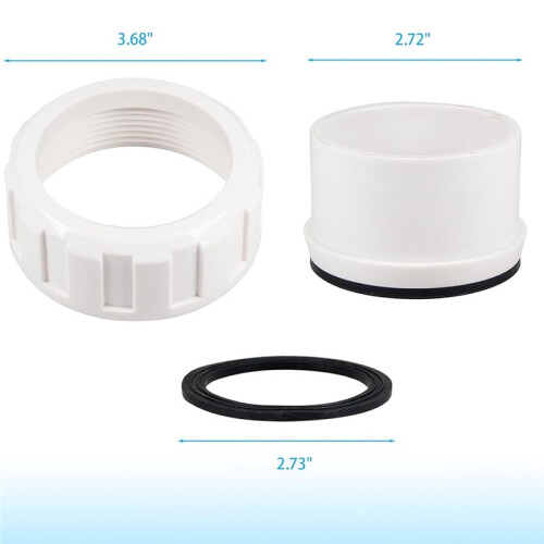 Utoolmart 2" Connector Replacement Kit for  Salt Chlorine Generators & Spa Pumps