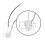 Hotend Heating Assembly Kit for  Kobra X Heater Cartridge and Thermistor Temp Sensor 3D Printer Accessories 3