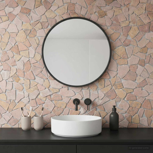VidaXL vidaXL Mosaikfliesen Rot 30 x 30 cm Marmor