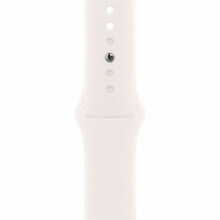 Apple Adjustable Smartwatch Band - 1 - Small (S)/Medium (M) - Pin-and-tuck Attachment -Light Blush - Fluoroelastomer - Refurbished