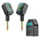 JAMJUM WS-7 Wireless Instrument System 2.4G - 50m/20m Range 5ms Low Latency USB-C for Electric Guitar/Drum/Synth 8