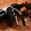 Wine Bottle Opener - Quick Easy Press Corkscrew for Home and Outdoor Use Black 7