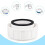 Utoolmart 2" Connector Replacement Kit for  Salt Chlorine Generators & Spa Pumps 3