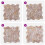 VidaXL vidaXL Mosaikfliesen Rot 30 x 30 cm Marmor 8