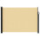 VidaXL vidaXL Retractable Side Awning Sand 300 x 160 cm Polyester 2