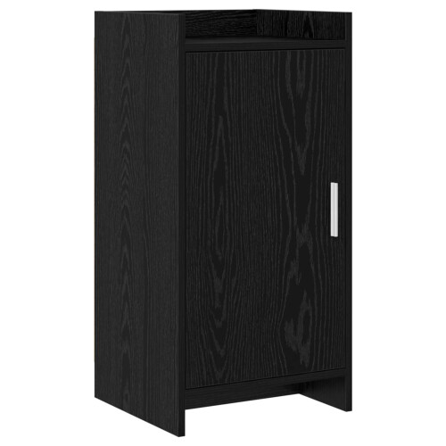 VidaXL vidaXL Sideboard Black Oak 40 x 36 x 80 cm Engineered Wood