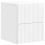 VidaXL vidaXL Wall-Mounted Bedside Cabinet with Drawer 2 pcs High Gloss White 5