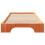 VidaXL vidaXL Bed Frame Brown 100 x 210 cm Solid Pine Wood 4