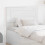 VidaXL vidaXL Headboard Gloss White Engineered wood 1