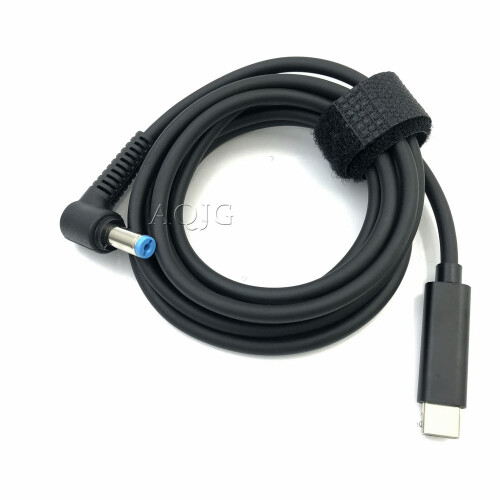 ΓΙΑ PD65W Καλώδιο τροφοδοσίας αρσενικό 5.5x1.7mm σε αρσενικό USB-C Type-C, προσαρμογέας