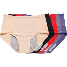 Lenjerie intimă Everdrie impermeabilă pentru femei, pachet de 5 - Chiloți Everdrie impermeabili pentru incontinență peste 60 de ani (B, 7XL)