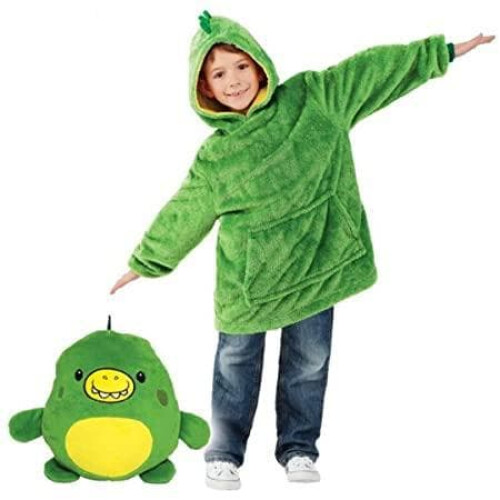 Μαξιλάρι με κουκούλα Squishmallows Kramgo Κόκκινο ένα μέγεθος Ροζ Λευκό Panda 2