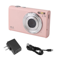 Digital Camera with Auto Focus, 2.7K 48MP Vlogging Camera with 2.8 Inch Large Screen Stylish Camera for Teens-