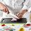 Chopping Board with Defrosting Function - Twin Pack - 3X Faster -with Integrated Knife Sharpener and Spice Grater 5