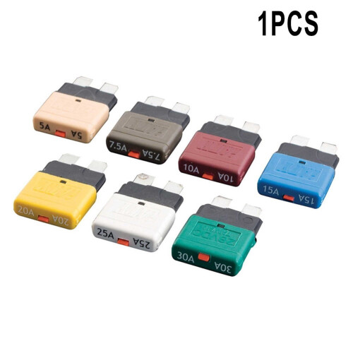 Ασφάλεια λεπίδας διακόπτη Mosiee1PCS 12V24V επαναρυθμιζόμενη 5-30A αυτόματη επαναφορά 1