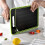 Chopping Board with Defrosting Function - Twin Pack - 3X Faster -with Integrated Knife Sharpener and Spice Grater 6