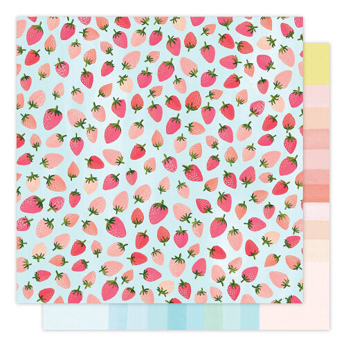 1Κανό2Hazelwood Collection12X12Χαρτί Διπλής Όψης Forest Berry