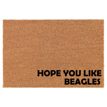 Tervetuloa-ovimatto Coco Cookie -ovimatto lahjaksi Toivottavasti pidät Beagles CORNER (60 cm x 40 cm)