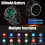 Smartwatch da uomo, notifiche di chiamate e messaggi wireless, schermo touch HD, contapassi, compatibile con iPhone e Android. 6