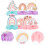 Ease Rainbow Honeycomb-bordpynt til borddekorationer (70 tegn) 2