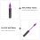 Portable Manual Balloon Inflator 2 Pcs Purple 4