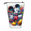 Χαριτωμένη τηλεσκοπική θήκη μολυβιών Mickey Mouse, θήκη για στυλό, κλείσιμο με 1