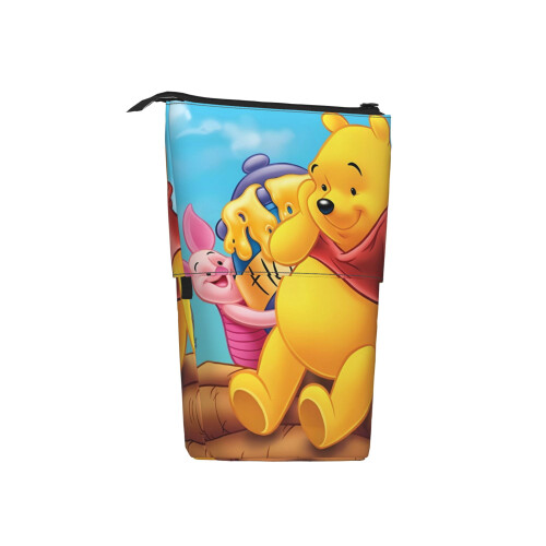 Κασετίνα για μολύβια Winnie the Pooh, χαριτωμένη θήκη για μολύβια με κινούμενα σχέδια, 1
