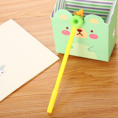 Στυλό Uclet Donut Gel Pen 0.5mm2ml με υγρό μελάνι gel για σχολικό, οικιακό και γραφείο