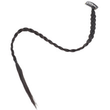 4 piezas de extensiones de coleta larga trenzadas para mujer, extensiones de cabello sintético