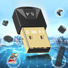 SUSUchens10Pcs USB Adapter Bluetooth-Comhoiriúnach 5.4 Dongle Gan Sreang Gan Tiománaí Nascacht Raoin Leathnaithe Tacaíocht Ilphrótacail Adapter