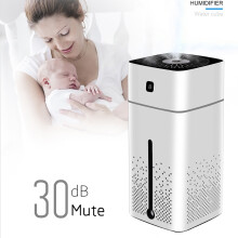 Imréiteach Maisiúcháin Nollag Jacenvly Uisce Cub E Taiseoir Teaghlaigh Seomra Leapa Ciúin Taiseoir USB Móracmhainneachta Maisiúcháin Cóisir