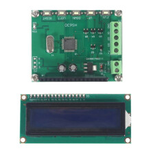 Signaalgeneratormodule driefasig sinusvormig, fase instelbaar van 0 tot 360 graden, frequentiebereik van 0,1 tot 2000 Hz, met frequentiemeter.