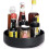 Lazy Susan Organizer, μεταλλική ατσάλινη περιστρεφόμενη βάση μπαχαρικών 10 ιντσών, 1