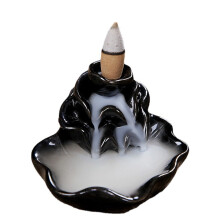 Déstockage de décorations de remise de diplômes, brûleur d'encens à reflux en céramique (type 1), 1 brûleur d'encens à reflux, 100 bâtonnets