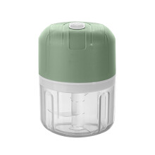 Robot culinaire électrique sans fil WNFJR, mini presse-ail et hachoir à viande portables, rechargeable par USB, utilisation à une main pour hacher